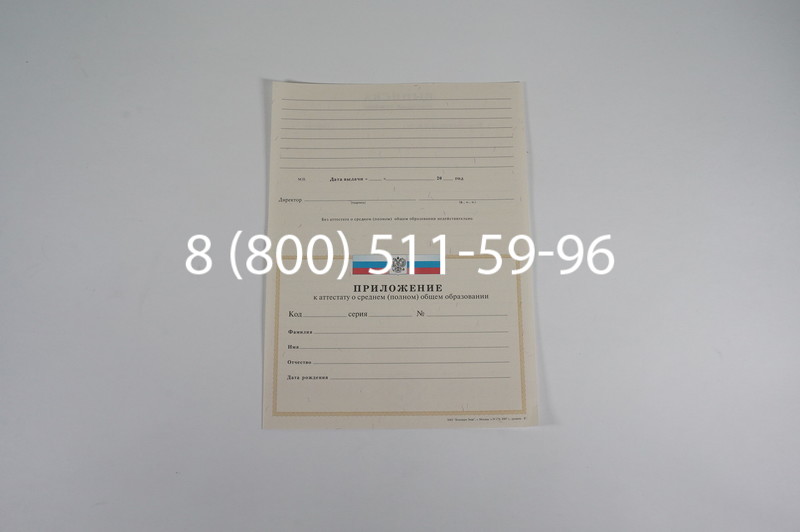 Заказать Аттестат за 11 класс 2007-2010 годов в Ростове-на-Дону