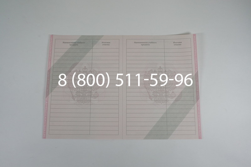 Аттестат за 11 класс 2011-2013 годов в Ростове-на-Дону