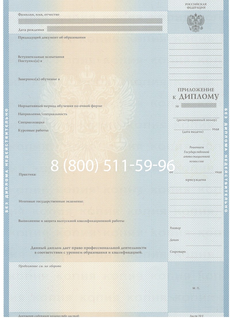 Купить Диплом бакалавра 1997-2002 годов в Ростове-на-Дону