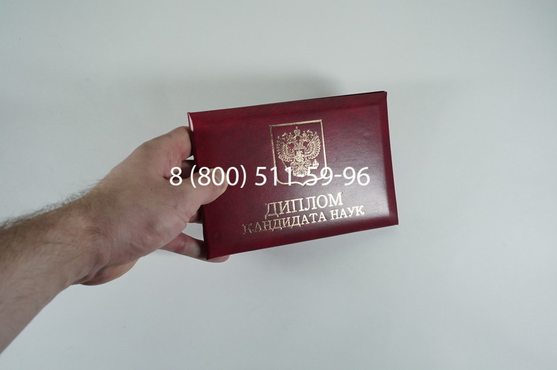 Диплом кандидата наук 2010 в Ростове-на-Дону