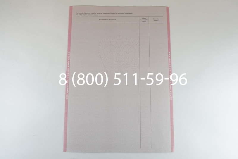 Диплом колледжа 2003-2006 годов в Ростове-на-Дону