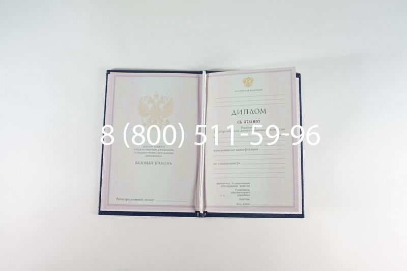 Диплом колледжа 2003-2006 годов в Ростове-на-Дону