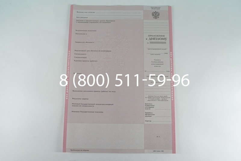 Диплом колледжа 2003-2006 годов в Ростове-на-Дону