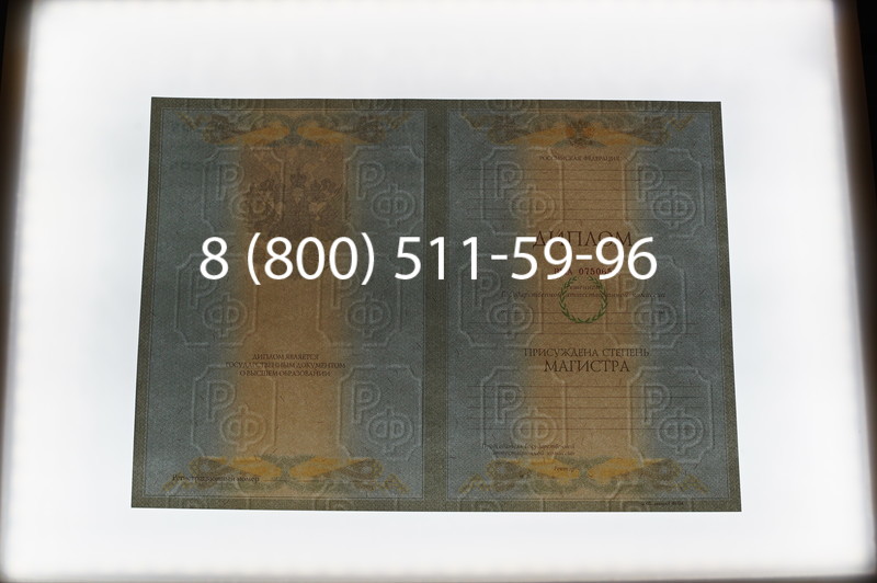 Заказать Диплом магистра 2003-2009 годов в Ростове-на-Дону