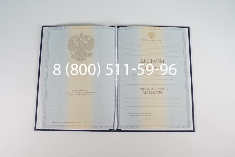 Диплом магистра 2012-2013 годов в Ростове-на-Дону