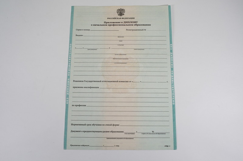 Диплом о начальном образовании  2010-2026 годов в Ростове-на-Дону