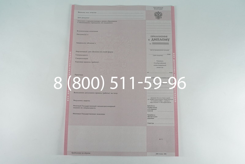 Диплом о среднем образовании 2003-2006 годов в Ростове-на-Дону