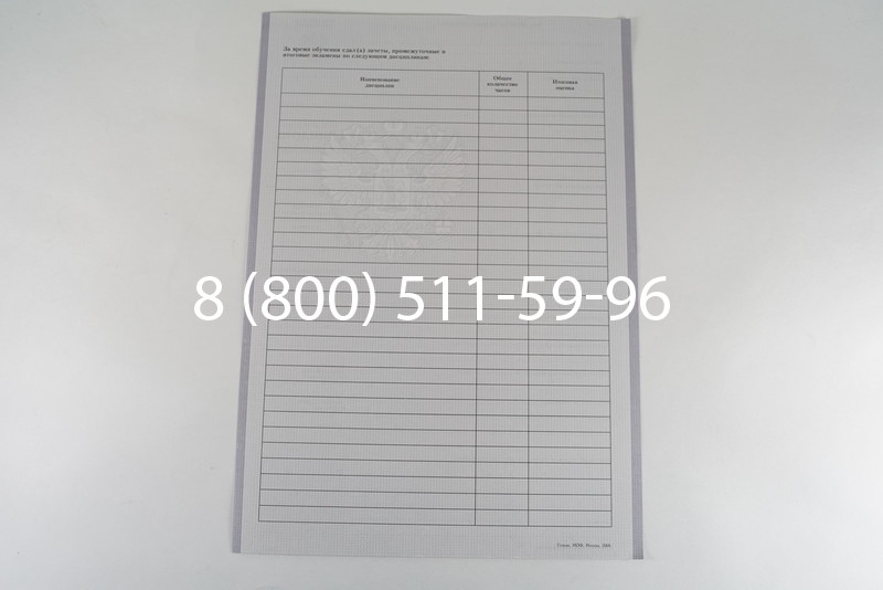 Диплом о среднем образовании 2007-2010 годов в Ростове-на-Дону