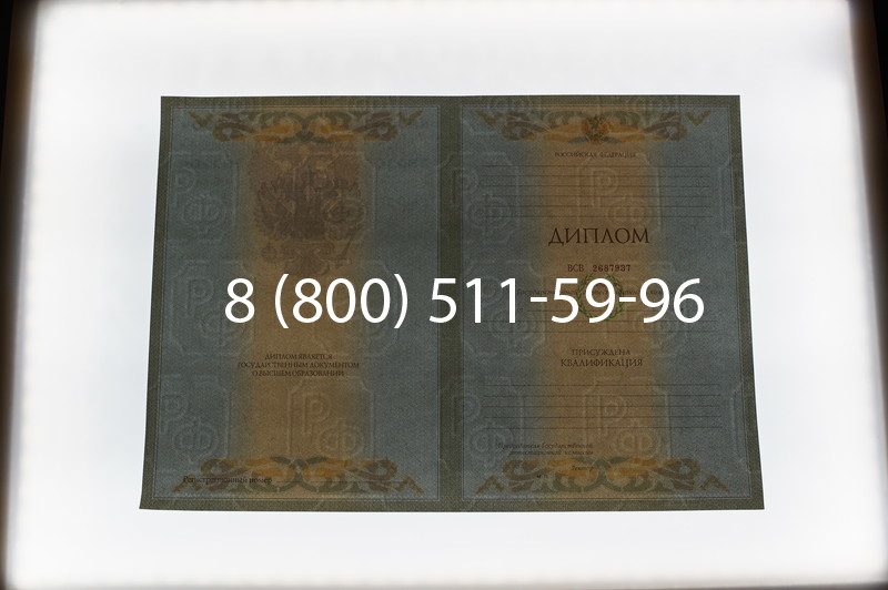 Заказать Диплом о высшем образовании 2003-2009 годов в Ростове-на-Дону