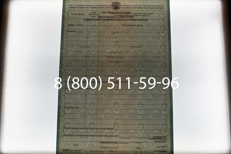 Заказать Диплом ПТУ 2014-2026 года в Ростове-на-Дону