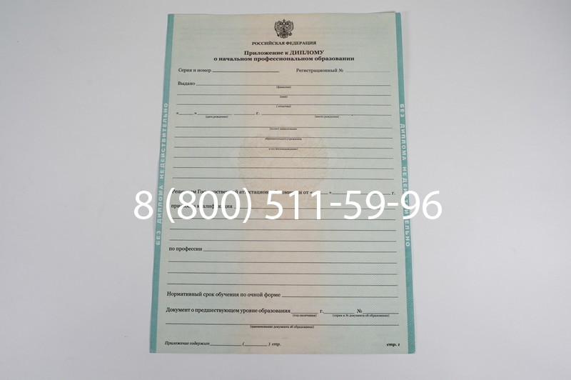 Диплом ПТУ 2014-2026 года в Ростове-на-Дону