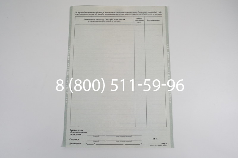 Диплом ПТУ 2014-2026 года в Ростове-на-Дону