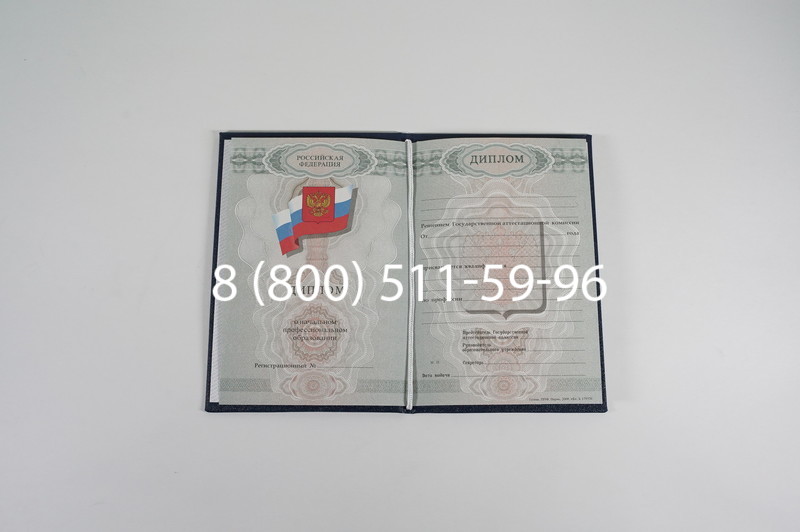 Диплом училища 2007-2009 годов в Ростове-на-Дону