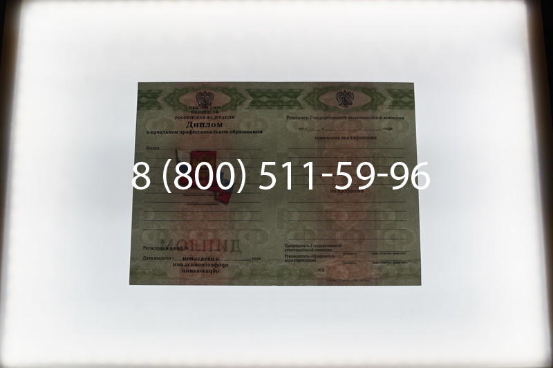 Заказать Диплом училища 2010 год в Ростове-на-Дону
